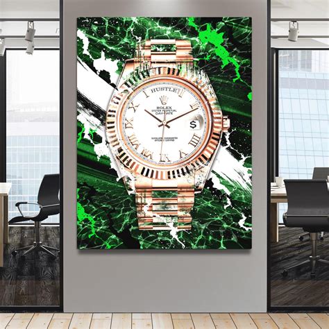 Rolex Wall Art Canvas 